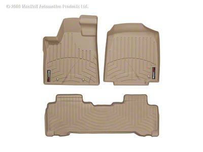WT FloorLiner - Rear - Tan - 450591-450222