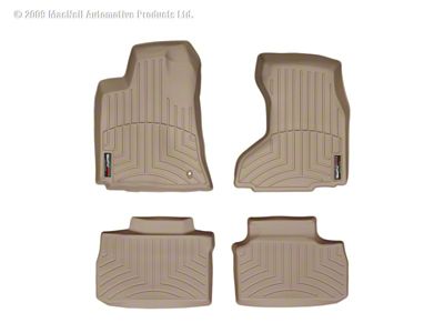 WT FloorLiner - Rear - Tan - 451631-450692