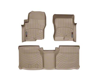 WT FloorLiner - Rear - Tan - 451761-450472