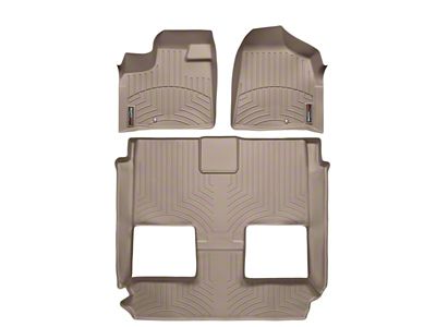 WT FloorLiner - Rear - Tan - 454211-451414