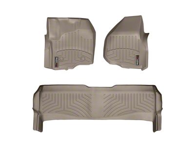 Weathertech FloorLiner - Rear - Tan - 454331-453052