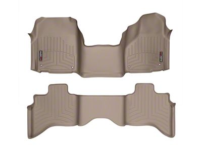 WT FloorLiner - Rear - Tan - 454641-452162