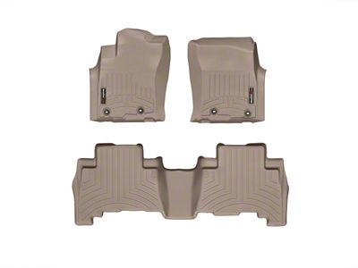 WT FloorLiner - Rear - Tan - 454931-452862
