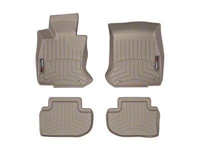 WT FloorLiner - Rear - Tan - 455081-453723