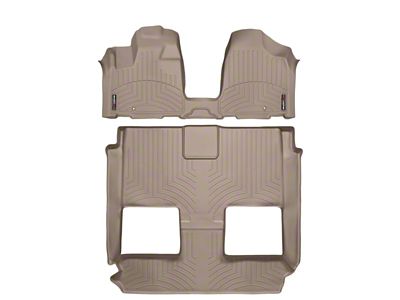WT FloorLiner - Rear - Tan - 455621-451414