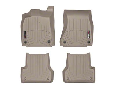 WT FloorLiner - Rear - Tan - 455641-453742