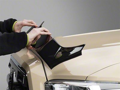 Weathertech 17+ GMC Acadia/ Acadia Denali Hood Protector - Black - 55143