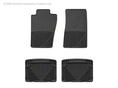 WT Rubber Mats - Front - Blk - W11-W20
