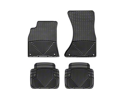 WT Rubber Mats - Front - Blk - W111-W50