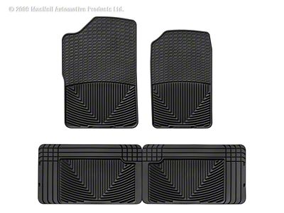 WT Rubber Mats - Front - Blk - W14-W25
