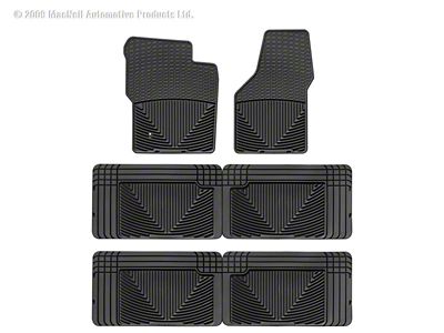 Weathertech Rubber Mats - Front - Blk - W19-W25-W25