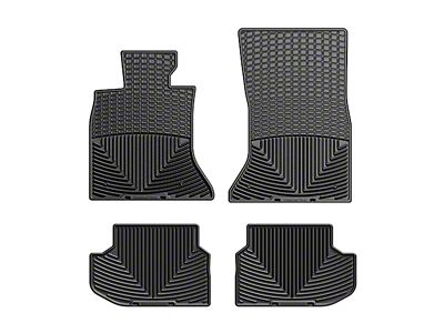 WT Rubber Mats - Front - Blk - W204-W331