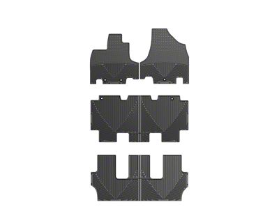 WT Rubber Mats - Front - Blk - W211-W212-W213