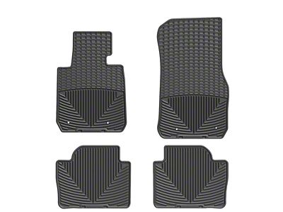 WT Rubber Mats - Front - Blk - W267-W268