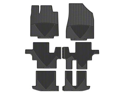WT Rubber Mats - Front - Blk - W298-W302-W304