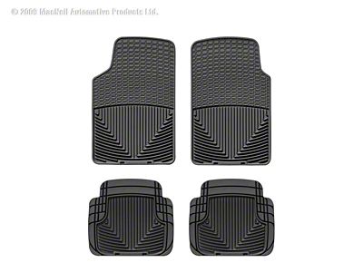 WT Rubber Mats - Front - Blk - W3-W50