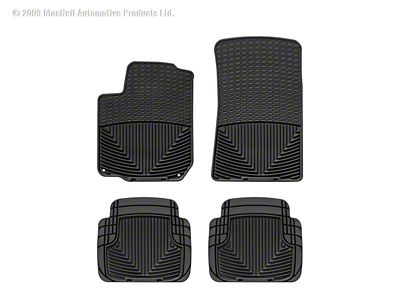 WT Rubber Mats - Front - Blk - W31-W50
