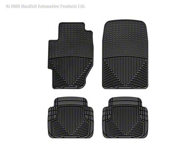 WT Rubber Mats - Front - Blk - W34-W50