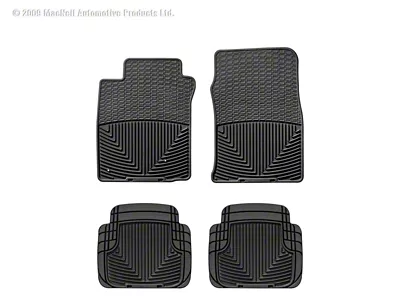 WT Rubber Mats - Front - Blk - W39-W50