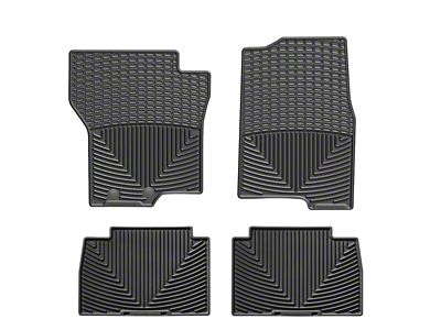 WT Rubber Mats - Front - Blk - W392-W393