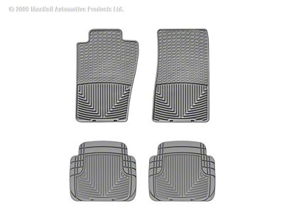 WT Rubber Mats - Front - Grey - W11GR-W50GR