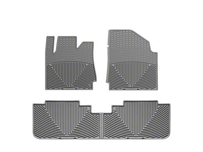 WT Rubber Mats - Front - Grey - W191GR-W192GR