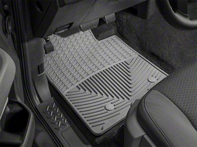 Weathertech Rubber Mats - Front - Grey - W202GR-W25GR