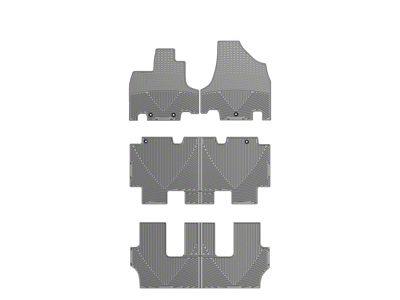 WT Rubber Mats - Front - Grey - W211GR-W212GR-W213GR