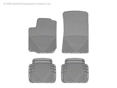 WT Rubber Mats - Front - Grey - W31GR-W50GR