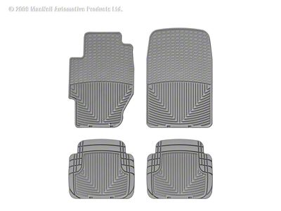 WT Rubber Mats - Front - Grey - W34GR-W50GR