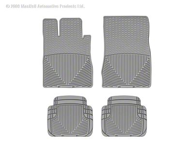 WT Rubber Mats - Front - Grey - W36GR-W50GR