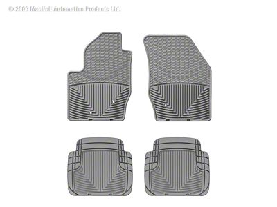 WT Rubber Mats - Front - Grey - W43GR-W50GR