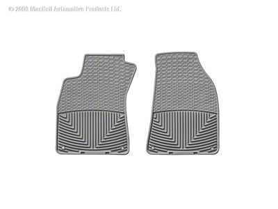 Weathertech 95-04 Audi A6 Sedan Front Rubber Mats - Grey - W67GR