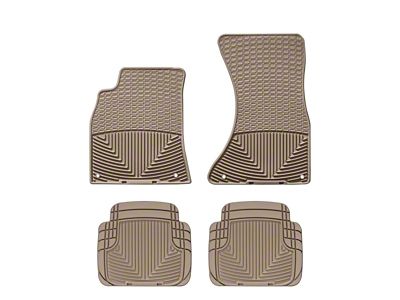 WT Rubber Mats - Front - Tan - W111TN-W50TN