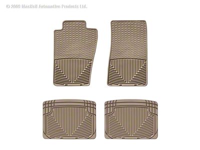 WT Rubber Mats - Front - Tan - W11TN-W20TN