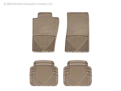 WT Rubber Mats - Front - Tan - W11TN-W50TN
