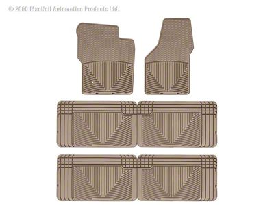WT Rubber Mats - Front - Tan - W19TN-W25TN-W25TN
