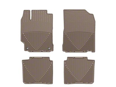 WT Rubber Mats - Front - Tan - W255TN-W256TN