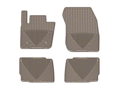WT Rubber Mats - Front - Tan - W295TN-W313TN