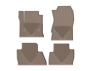 WT Rubber Mats - Front - Tan - W309TN-W324TN