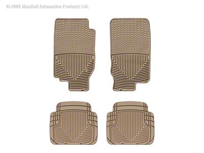 WT Rubber Mats - Front - Tan - W30TN-W50TN