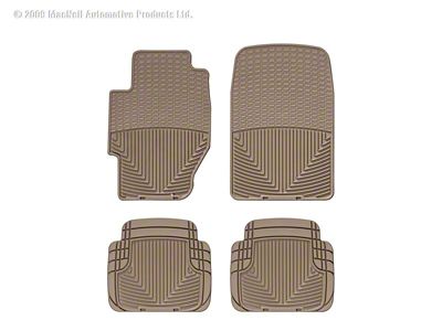 WT Rubber Mats - Front - Tan - W34TN-W50TN