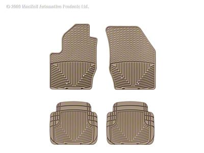 WT Rubber Mats - Front - Tan - W43TN-W50TN