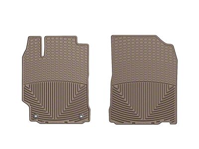 Weathertech 12+ Toyota Camry Front Rubber Mats - Tan - W255TN