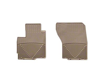Weathertech 08+ Mitsubishi Outlander Front Rubber Mats - Tan - W83TN