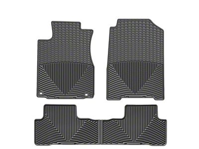 WT Rubber Mats - Rear - Blk - W270-W162