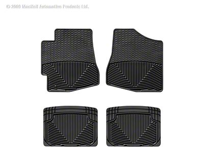 WT Rubber Mats - Rear - Blk - W29-W20