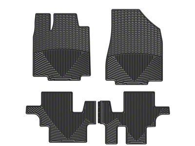 WT Rubber Mats - Rear - Blk - W320-W256