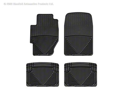 WT Rubber Mats - Rear - Blk - W34-W20