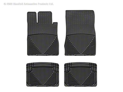 WT Rubber Mats - Rear - Blk - W36-W20